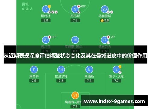 从近期表现深度评估福登状态变化及其在曼城进攻中的价值作用